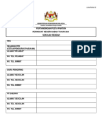 PDF Borang Penyertaan Sekolah Rendah (Lampiran 3) Pesta Pantun 2021 Negeri Sabah