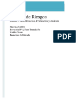 Riesgos - Anexo I - Transicion - Iteracion 1