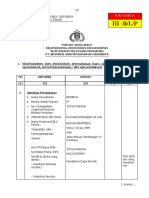 Lampiran III Bidang Pelatihan Keamanan