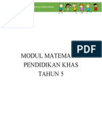 Modul Matematik Ppki Tahun 5