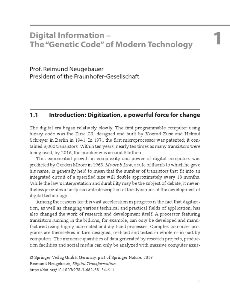 Digital Transformation | PDF | Computer Security | Security