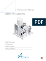 Scroll Air Systems: Operation and Maintenance Manual