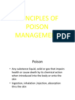 Emed - Principles of Poison Management