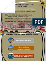 Arquitectura Regional Puno