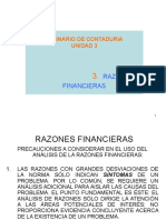 Razones Financieras Presentación