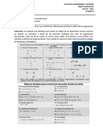 Ejercicios Resueltos - Reglas de Inferencia y Reemplazo