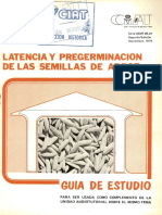 CIAT Latencia y Pregerminación de Las Semillas de Arroz