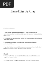 Linked List Vs Array