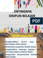 Pentingnya Disiplin Belajar