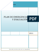 Modelo de Plan de Emergencia y Evacuacion