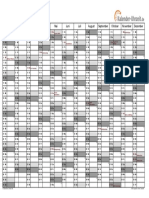 Kalender 2021 Einseitig Grau