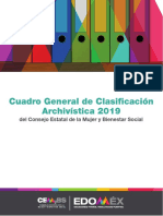 Cuadro General Clasificacion - 2019 Consejo Estatal de La Mujer y Bienestar Social