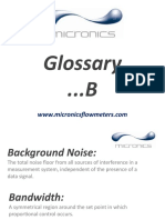 Micronics Glossary - B