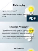 Educational Philosophy Aims Goals Objectives