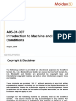 A05-01-007 Introduction To Machine and Process Conditions: August, 2019