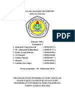 Analisis Ips Kelompok 2 Kls Tinggi