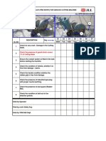 08 - Groove - Cutting - Machine Checklist