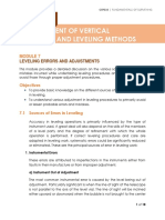 CEP233 - M7 - Leveling Errors and Adjustments