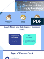 TK Kelompok 6 - Stocks, Stock Valuation, and Stock Market Equilibrium