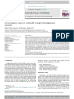 Hameed - 2021 - An Investigation Report On Sustainable Strength of Amalgamation