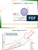 Scope For Development in I. C. Engine Design: Means To Move Towards Ideal Cycle Performance Limits !!!