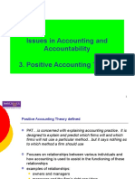 T3 Positive Accounting Theory