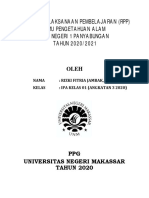 Rencana Pelaksanaan Pembelajaran (RPP) Ilmu Pengetahuan Alam SMP Negeri 1 Panyabungan TAHUN 2020/2021