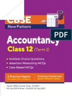Arihant Accountancy Class 12 Term 1
