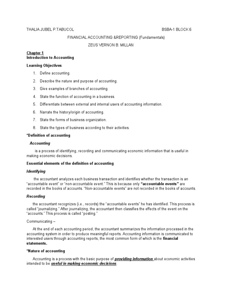 Chapter 1 Far PDF Accounting Information