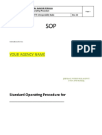 SOP Standard Operating Procedure
