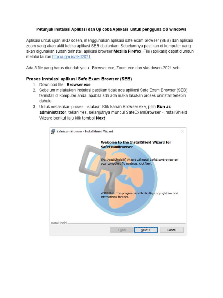Panduan Instalasi Aplikasi di Laptop | PDF | Komputer