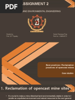 Mine Closure and Reclamation Overview | PDF | Soil | Mining