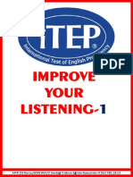 Itep Listening Practice 1
