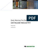 Datacom Industry: Early Warning Fire Detection