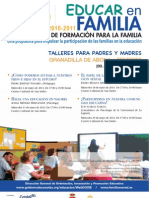 Plan Canario de Formación para La Familia - Educar en Familia - Granadilla