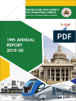 19th ANNUAL 2019-20: Rail Infrastructure Development Company (Karnataka) Limited