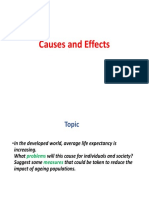 Causes and Effects