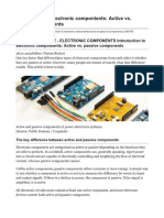 Active and Passive Components-2