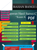 Laporan Survei Bahan Bangunan Kayu