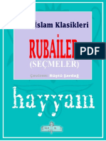 Rubailer - Ömer Hayyam (Şükrü Şardağ - MEB - 1990)