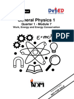 GENERALPHYSICS1 - Module7 - WEEK7 - Work and Energy