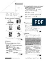 Steps in English 1 Unit 9 Test B