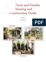 Deck, Porch and Gazebo Planning and Construction Guide: 3rd Edition