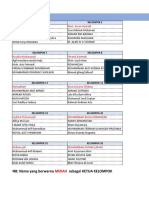 Rev - Kelompok & Jadwal PBL2021