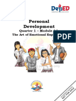 Personal Development: Quarter 1 - Module 14