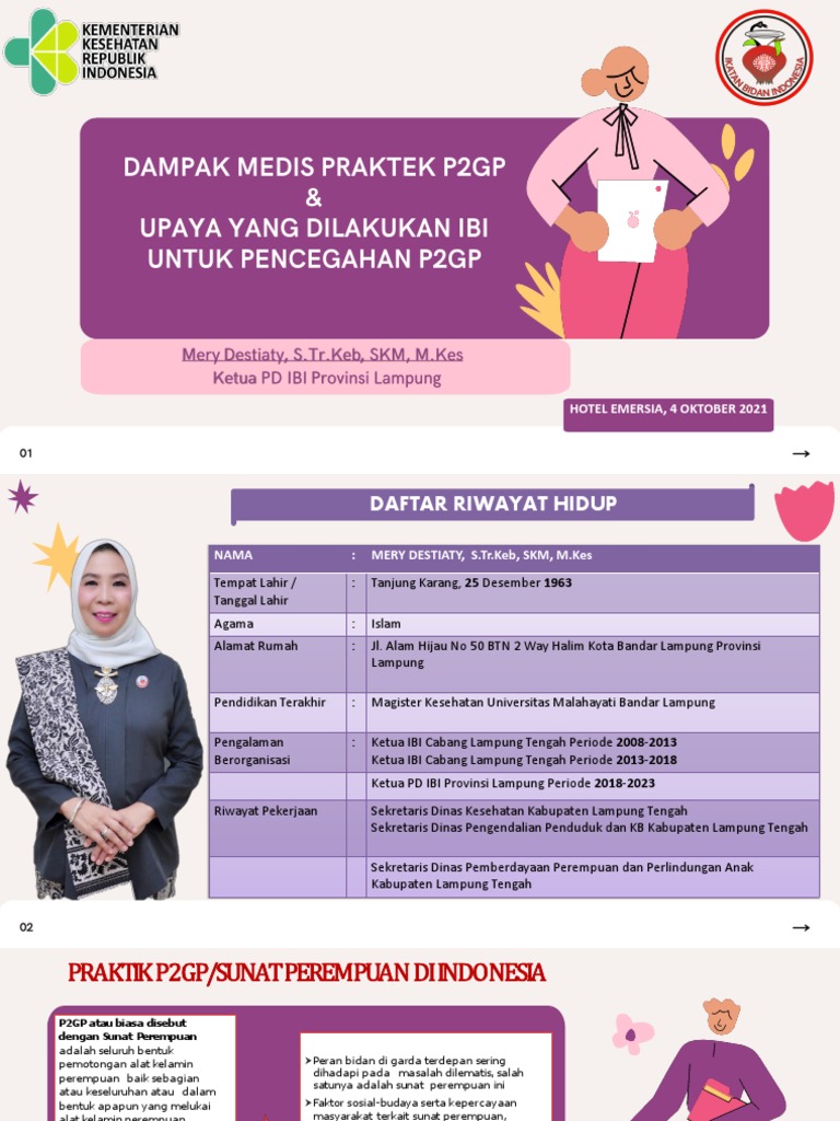 Dampak Medis Praktek P2GP Dan Peran Bidan DLM Mencegah P2GP by Ketua PD ...