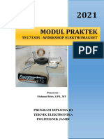 Modul Praktek: Te173305 - Workshop Elektromagnet