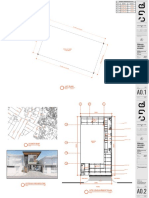 Lot Plan: Proposed Two-Storey Residence