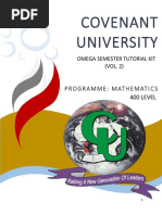 Tutorial Kit (Mathematics-400 L)-Vol. 2 (1)