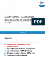 10 - IS Acquisition, Development, and Implementation